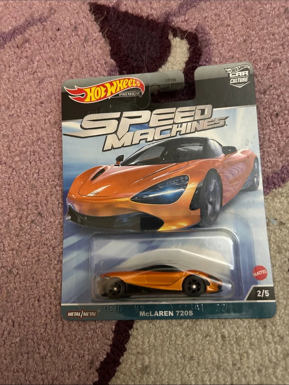 Speed Machines McLaren 720S Toy Car - Orange